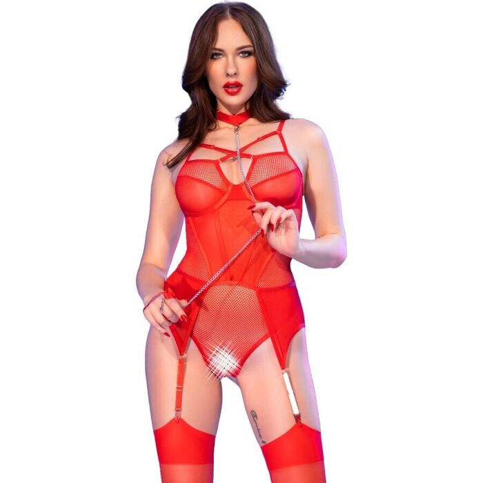 CHILIROSE - CR 4879 BODY SEM VIDRO VERMELHO S