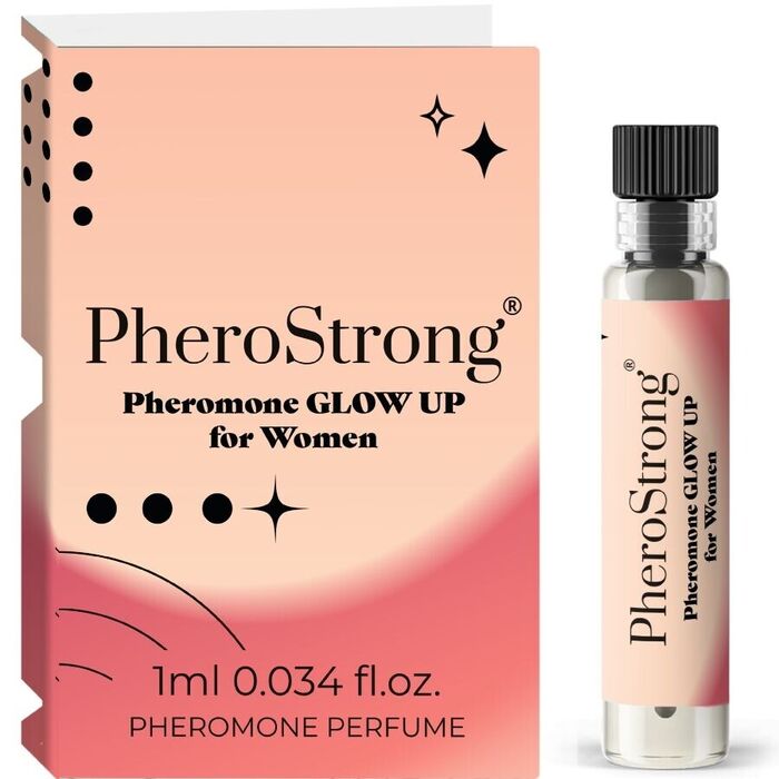 PHEROSTRONG - PERFUME DE FEROMÔNIOS GLOW UP PARA MULHERES 1 ML