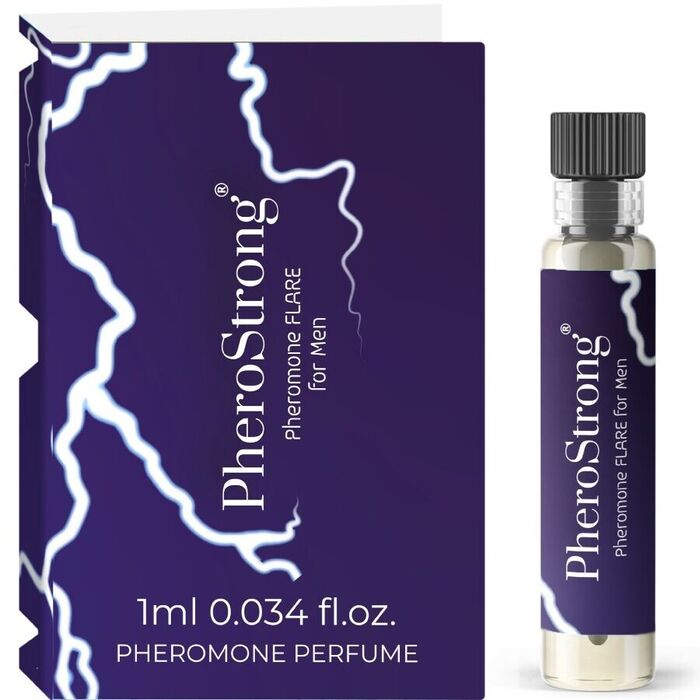 PHEROSTRONG - FLARE PERFUME COM FEROMÔNIOS PARA HOMENS 1 ML