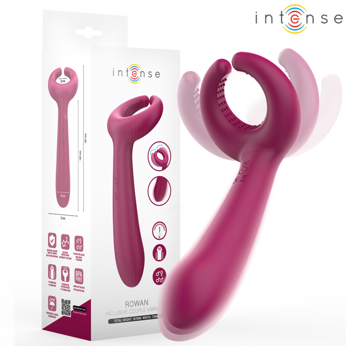 INTENSE - VIBRADOR DE CASAL ROWAN INCLUSIVE