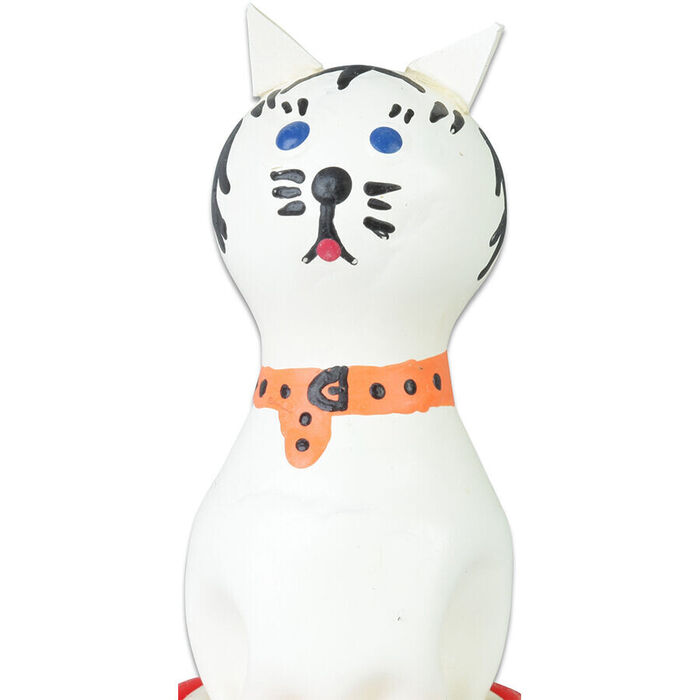 CONDOMERIE - PRESERVATIVOS NOVIDADES PINTADOS À MÃO GATO BRANCO