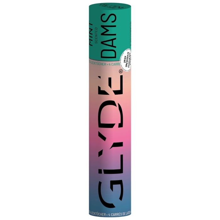 SHEER GLYDE - LÂMINAS DE LÁTEX PARA SEXO ORAL COM HORTELÃ