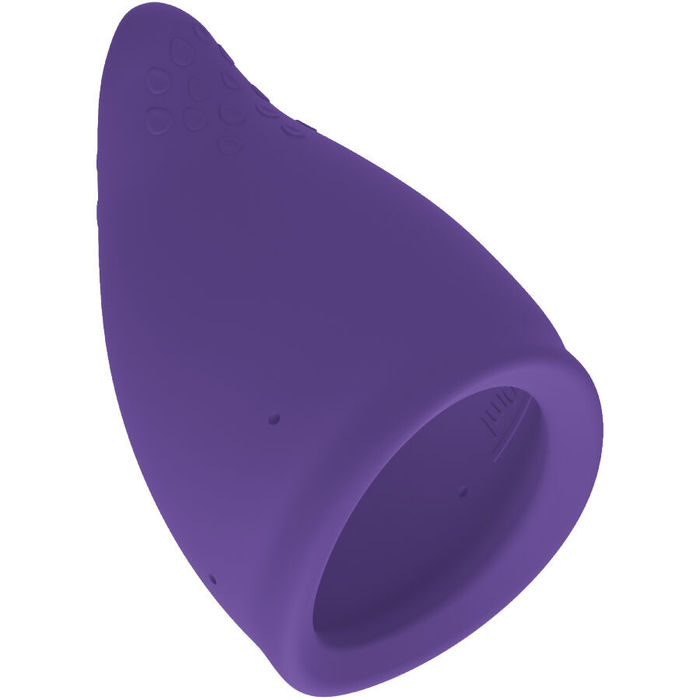 FUN FACTORY - COPO MENSTRUAL FUN TAMANHO B GROSELHA PRETA