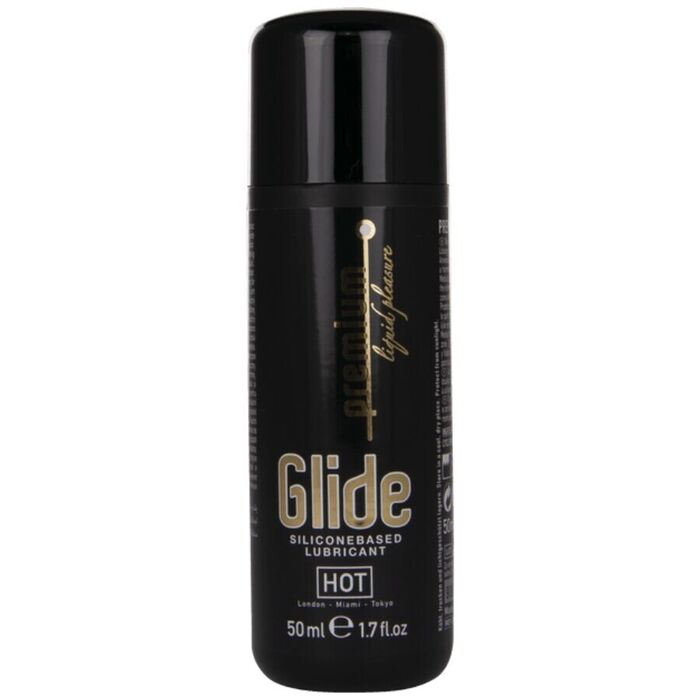 HOT - LUBRIFICANTE PREMIUM À BASE DE SILICONE 50 ML