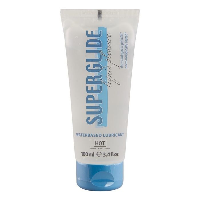 HOT - SUPERGLIDE LUBRIFICANTE À BASE DE ÁGUA 100 ML