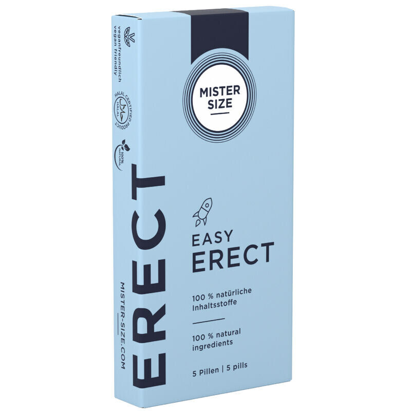 MISTER SIZE - EASY ERECT 5 COMPRIMIDOS