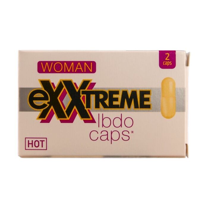 HOT - CÁPSULAS PARA LIBIDO EXTREMA MULHER 2 UNIDADES