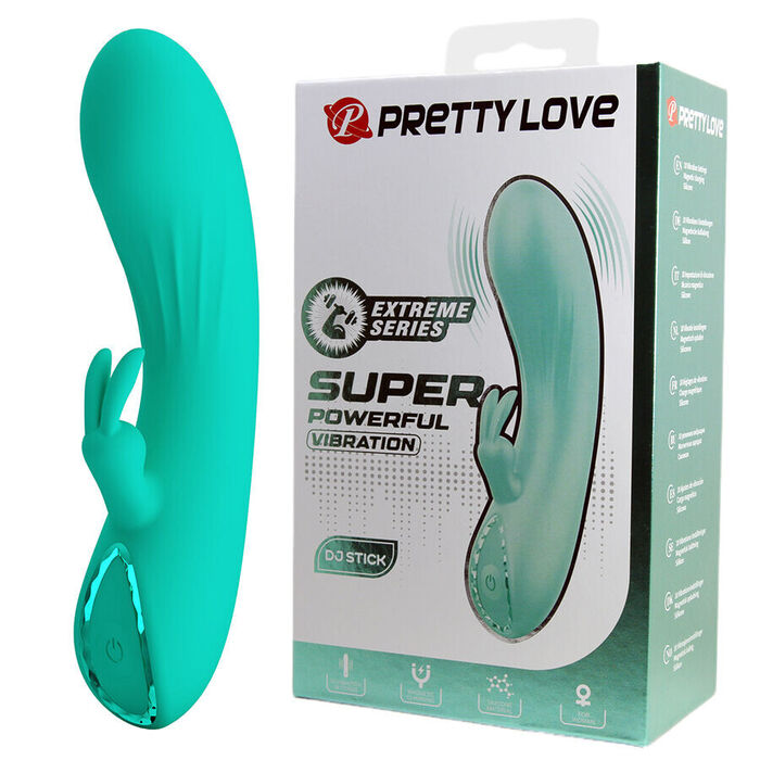PRETTY LOVE - DJ STICK VIBRADOR G-SPOT TURQUESA