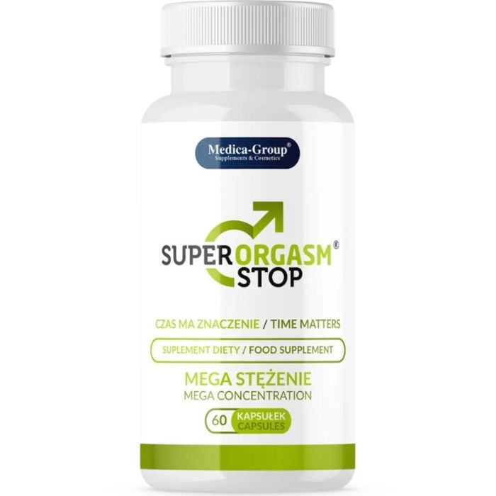 MEDICA GROUP - SUPER ORGASMO PARAR DE RETARDAR PARA HOMENS 60 CÁPSULAS
