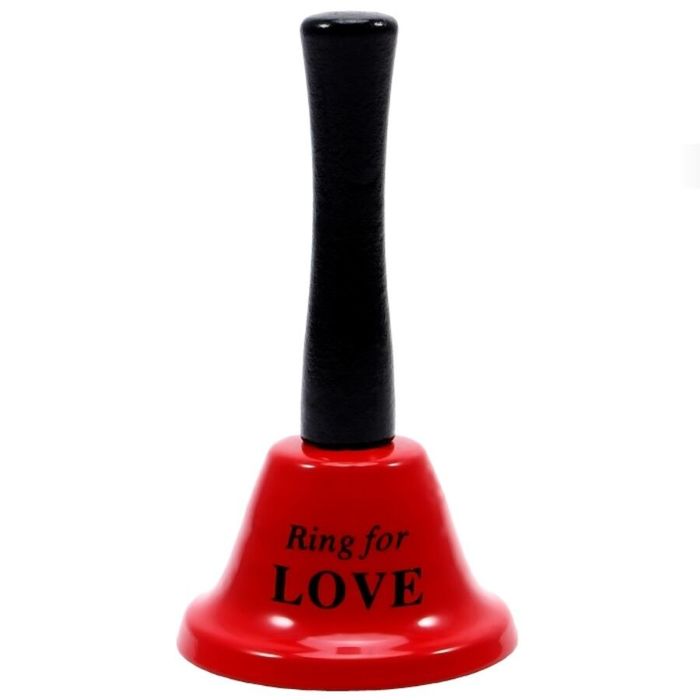DIABLO PICANTE - SINO DE MÃO VERMELHO 'RING FOR LOVE'