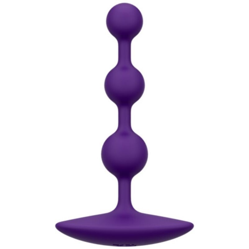 ROMP - AMP CONTAS ANAL DE SILICONE FLEXÍVEIS ROXAS 12,5 CM ROXAS