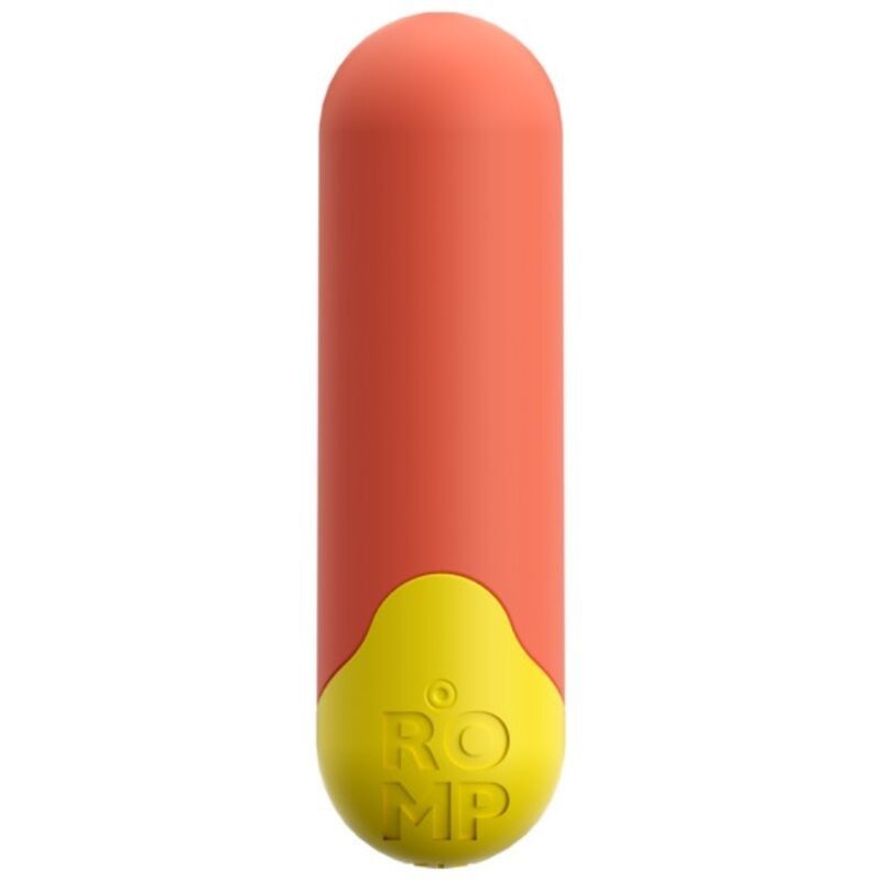 ROMP - RIOT MULTIFUNCIONAL VIBRATÓRIO BULLET LARANJA + AMARELO