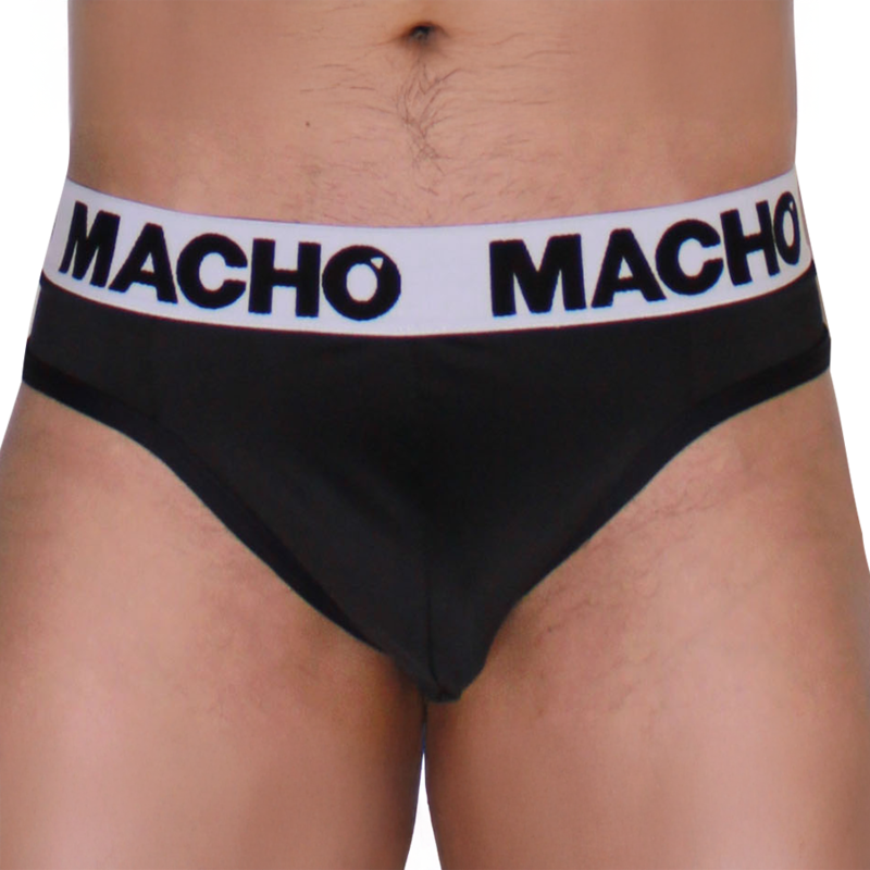 MACHO - MTG002 PRETO/CALÇA TANGAL PRETA S