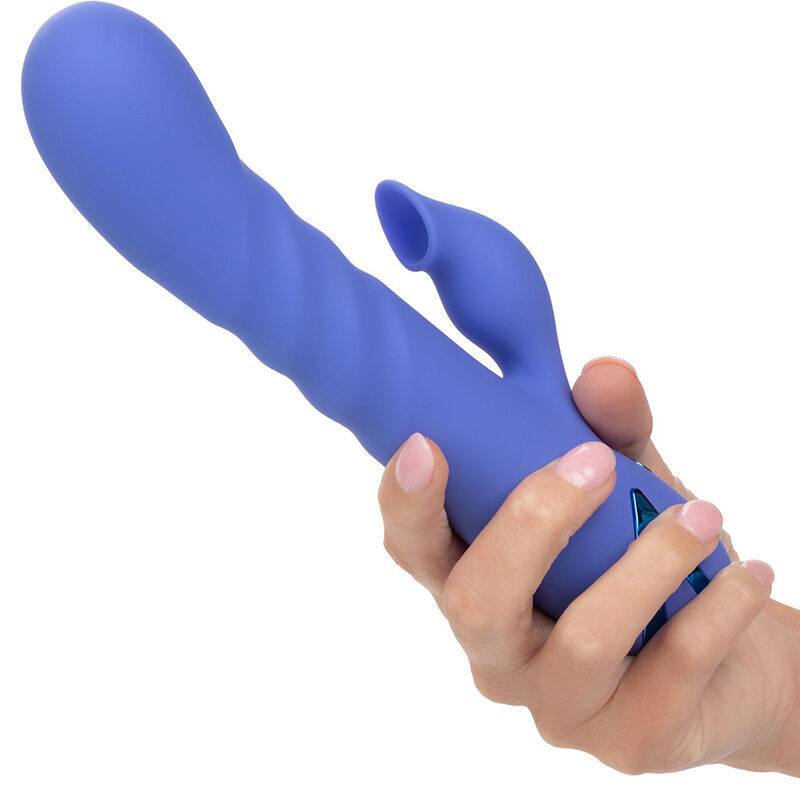 CALEXOTICS - LA LOVE VIBRADOR E SUCÇÃO AZUL DA CALIFORNIA DREAMING
