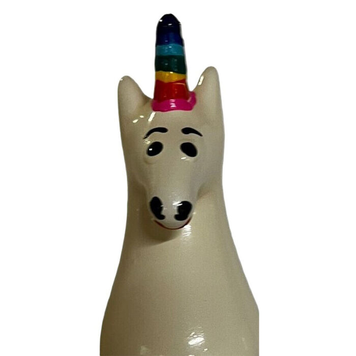 CONDOMERIE - PRESERVATIVOS NOVIDADES PINTADOS À MÃO UNICÓRNIO ARCO-ÍRIS