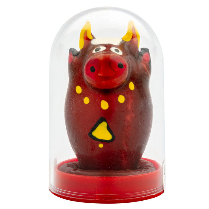 CONDOMERIE - PRESERVATIVOS NOVIDADES PINTADOS À MÃO MODELO TOURO 1