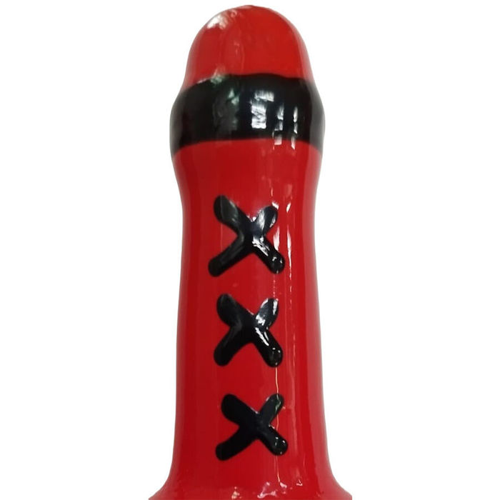 CONDOMERIE - PRESERVATIVOS NOVIDADES PINTADOS À MÃO AMSTERDAM VERMELHO