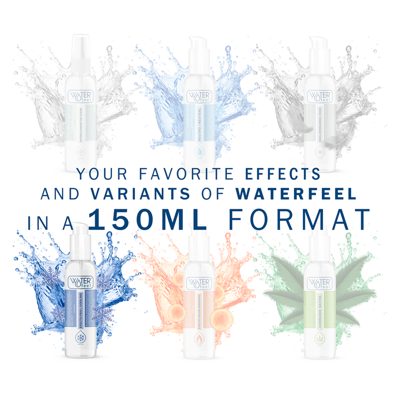 WATERFEEL - LUBRIFICANTE EFEITO FRIO 150 ML