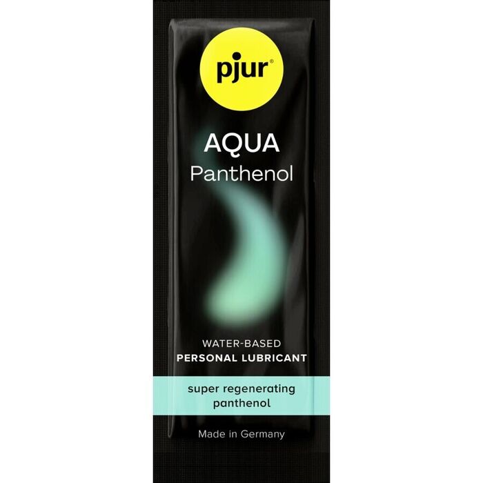 PJUR - LUBRIFICANTE À BASE DE ÁGUA AQUA PANTHENOL 2 ML