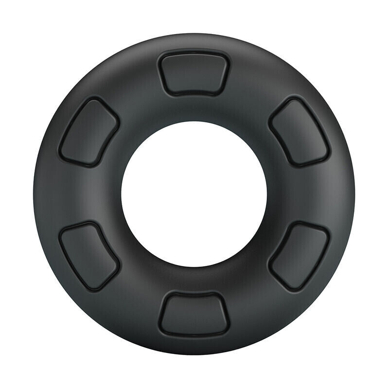 CRAZY BULL - ANEL PENIANO DE SILICONE SUPER MACIO BERTRAM PRETO