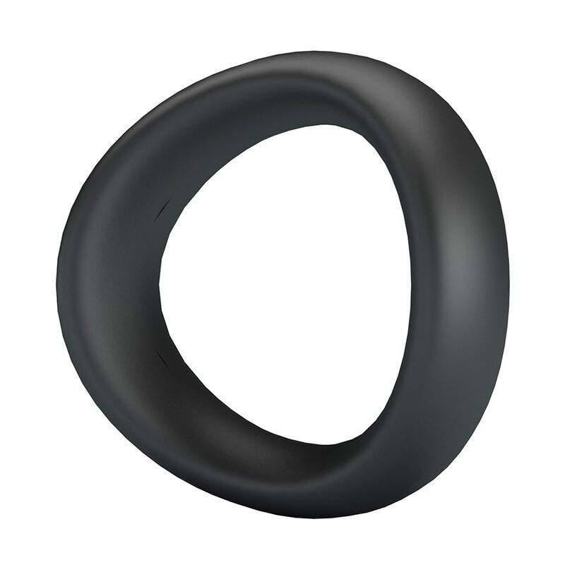 CRAZY BULL - ANEL PENIANO ERGONÔMICO DE SILICONE VALEN PRETO