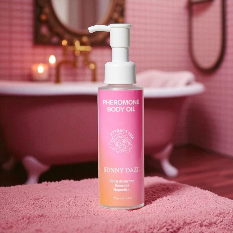 EYE OF LOVE - ÓLEO CORPORAL BLOOM COM FEROMONAS SUNNY DAZE 120 ML
