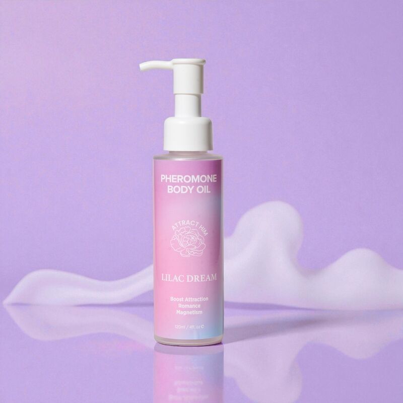 EYE OF LOVE - ÓLEO CORPORAL BLOOM LILAC DREAM COM FEROMONAS 120 ML