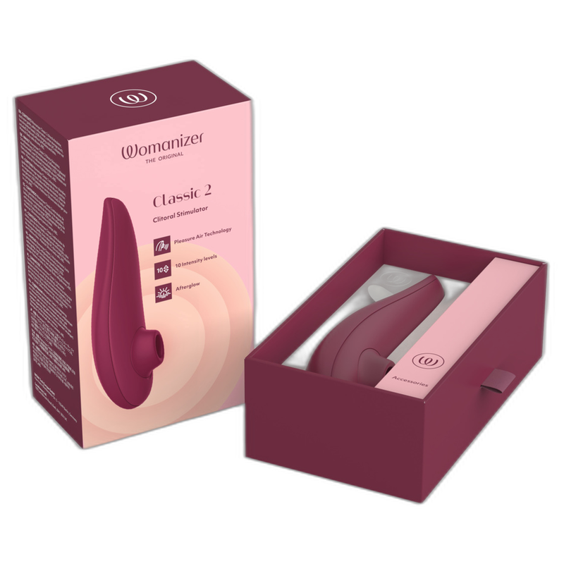 WOMANIZER - CLASSIC 2 ESTIMULADOR CLITORIAL BORDEAUX