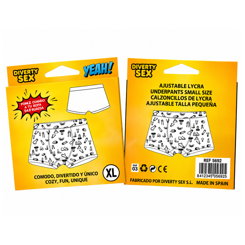 DIABLO PICANTE - CUECA PARA PÊNIS TAMANHO GRANDE