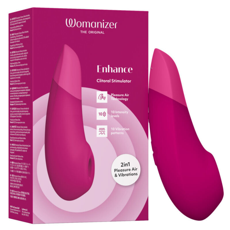 WOMANIZER - Estimulador Clitoriano Enhance Rosa Vibrante