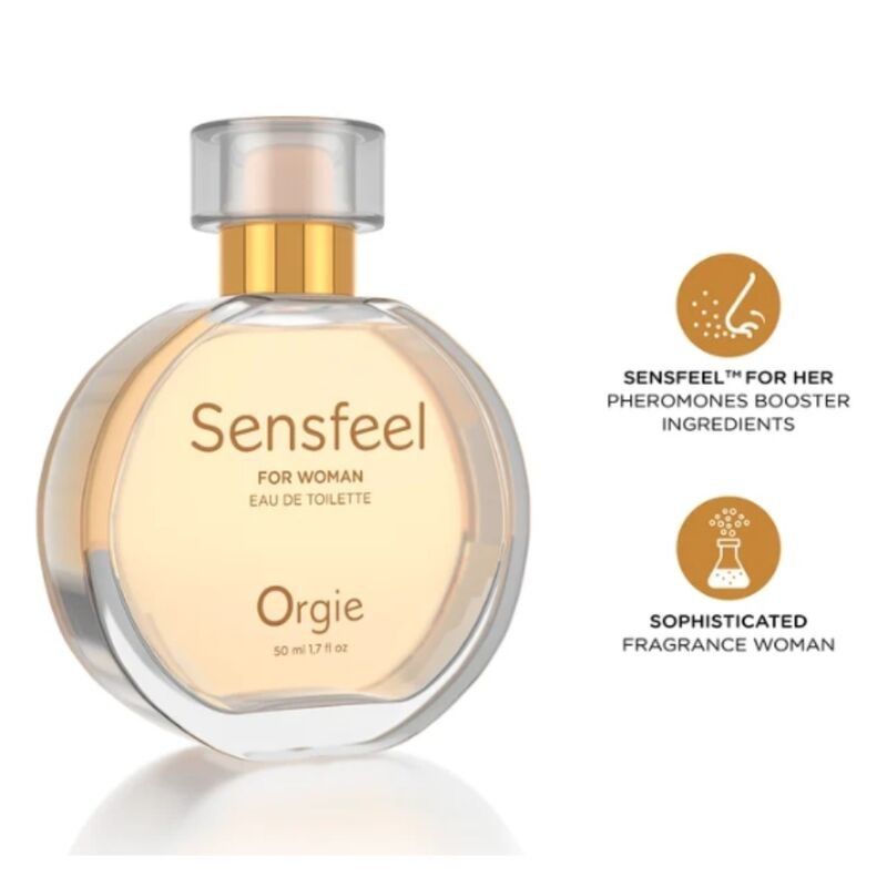 ORGIE - SENSFEEL PARA MULHER FEROMONO BOOSTER EAU DE TOILETTE 50 ML