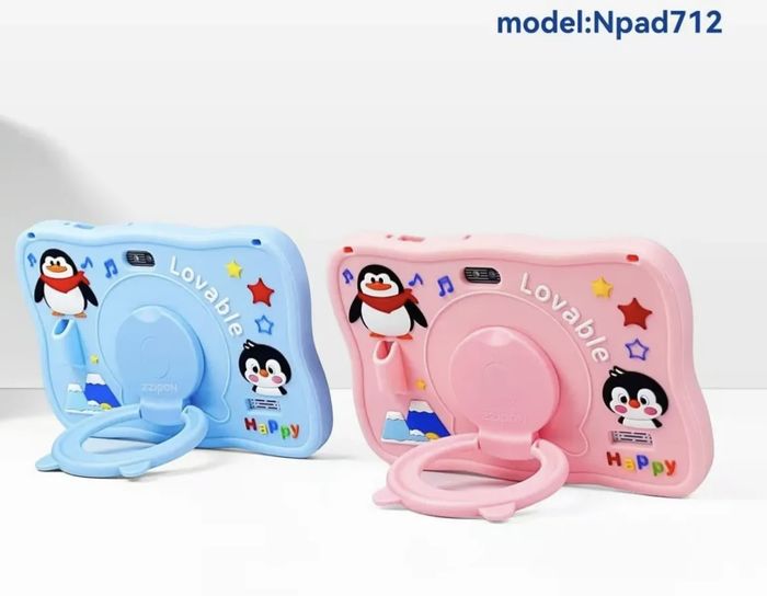 Tablet Infantil Pinguim Npad 712 Rosa