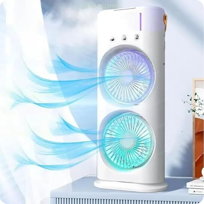 Ventilador de 2 Andares com 2 Ventoinhas