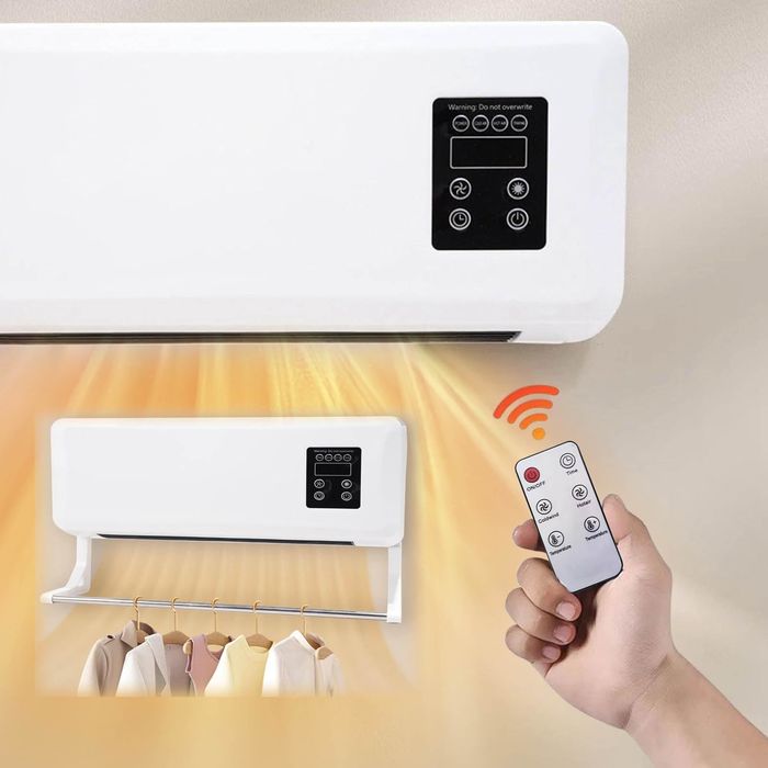 Aquecedor e Ventilador Portátil 3 em 1