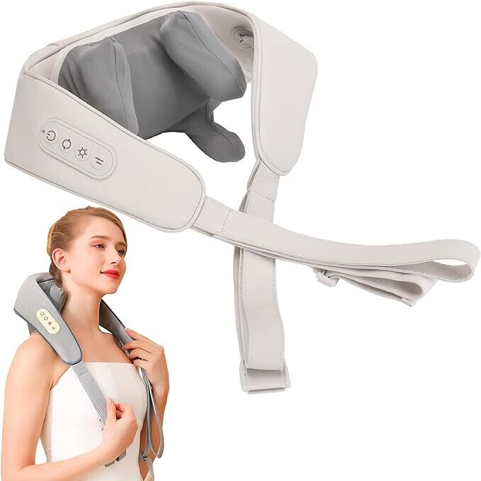 Massajador Shiatsu de Pescoço e Ombros com Calor