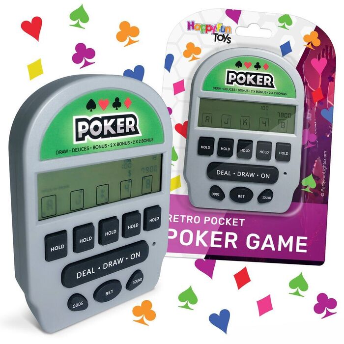 Consola de Jogos Compacta C/ Jogo Poker HAPPYFUN