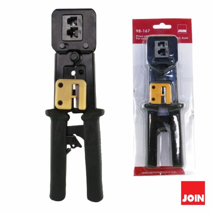 Alicate de Cravar RJ11/RJ12/RJ45 ALPHA