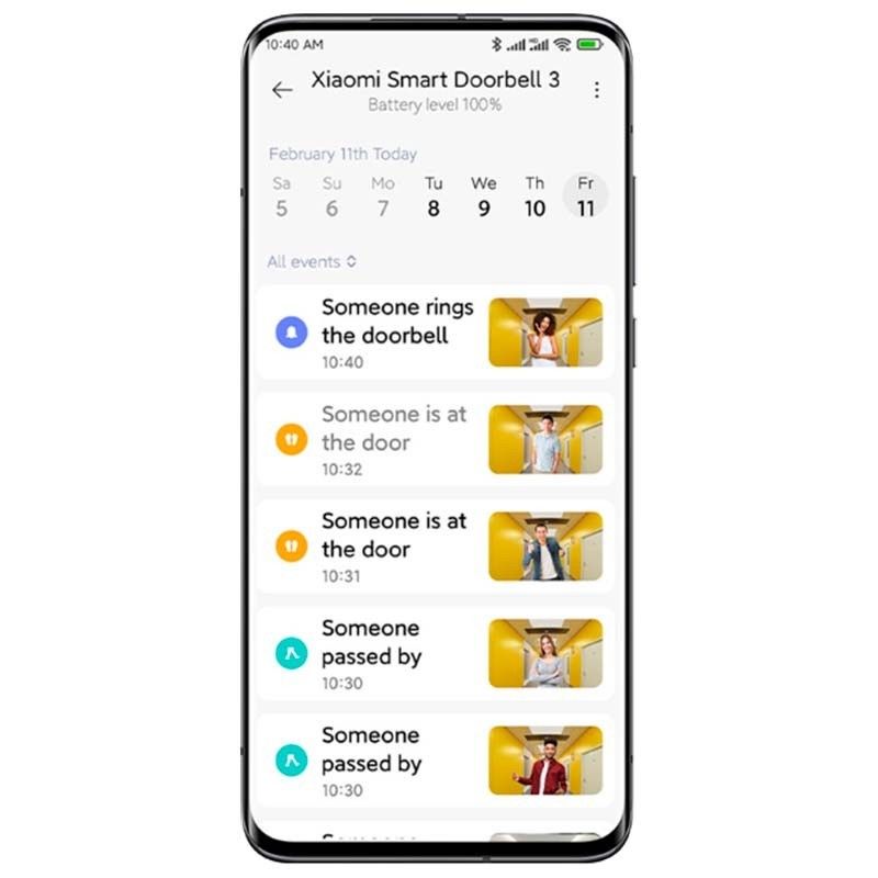 Video Porteiro Xiaomi Smart Doorbell 3