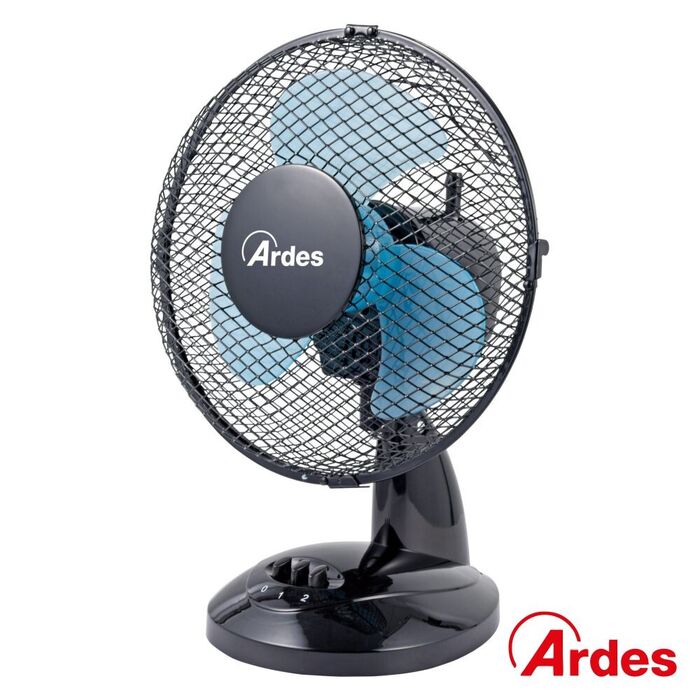 Ventoinha de Mesa 23cm 35W Preta ARDES