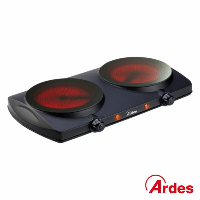 Placa de Vitrocerâmica Dupla Infravermelhos 2500W ARDES