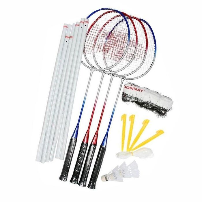 Conjunto Badminton 9pcs DONNAY