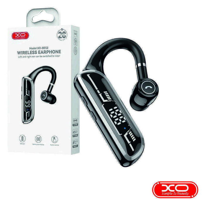 Auricular Bluetooth V5.3 Preto XO