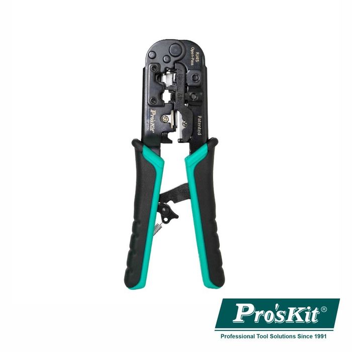 Alicate De Cravar RJ45 Cat.5/6/6A/7 Passante Modular PROSKIT