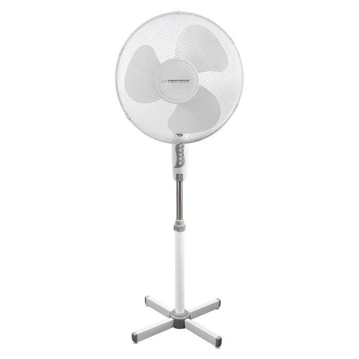 Ventoinha De Chão Branca Ø40cm 50W