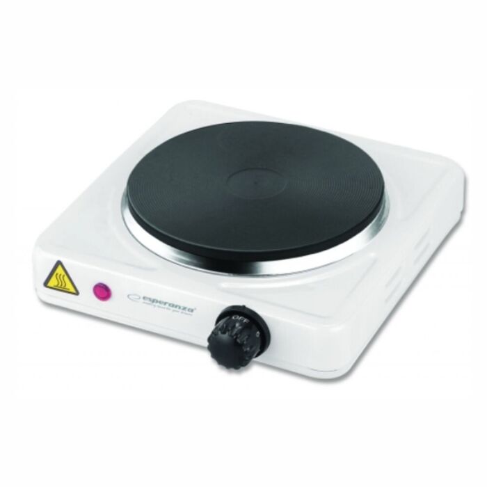 Fogão Elétrico 1 Placa Branco 1000W