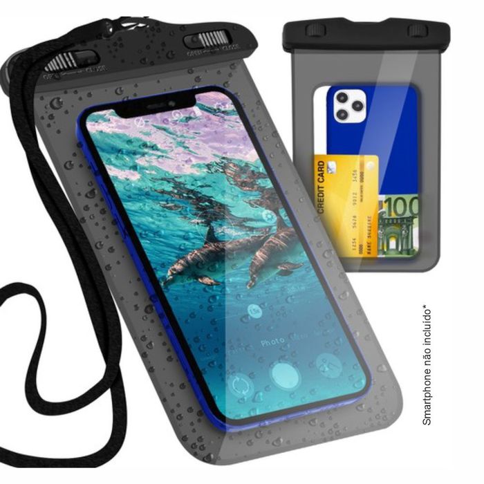Capa Impermeável P/ Smartphone Até 5.5
