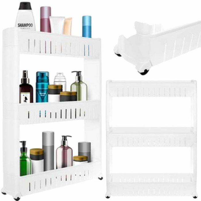 Organizador Móvel De Produtos Com 3 Prateleiras