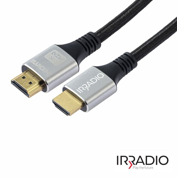 Cabo HDMI 2.1 Macho/ Macho Preto 8K 7m IRRADIO