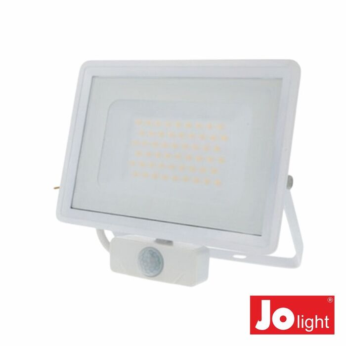 Foco LED Ultra Slim 50W 230V 4000K 4250lm IP65 C/ PIR JOLIGH