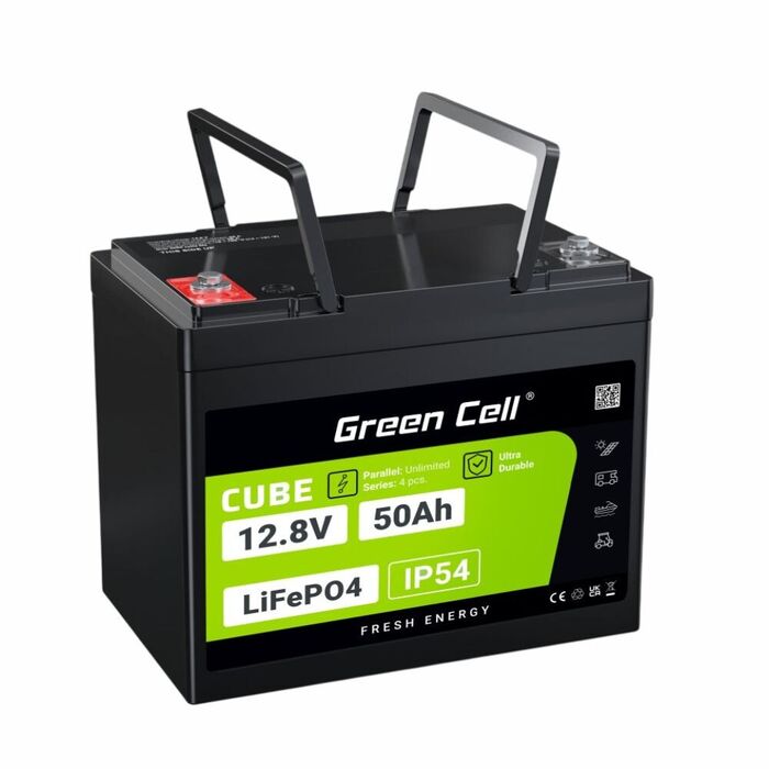 Bateria de Líto LiFePO4 50A 12.8V GREEN CELL
